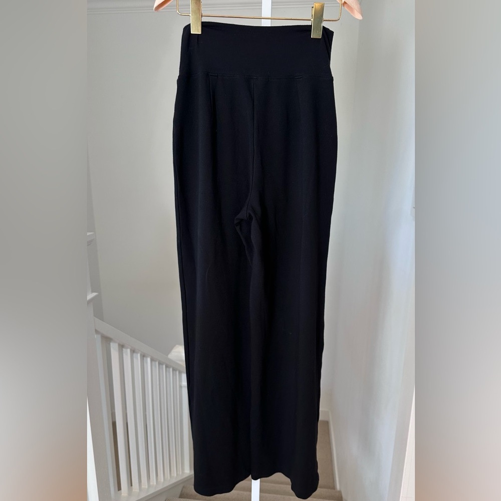 BAILEY 44 Boardroom Pintuck Pull On Wide Leg Trouser Lounge Pants Med. Like New - Picture 5 of 10